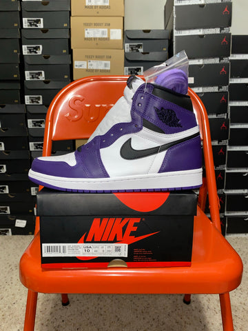 Jordan retro 1 (court purple)